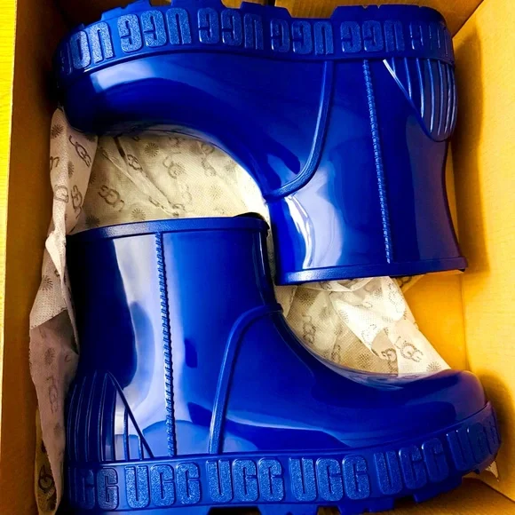 NWT NEW UGG® Drizlita Waterproof Rain Booties - Picture 1 of 9